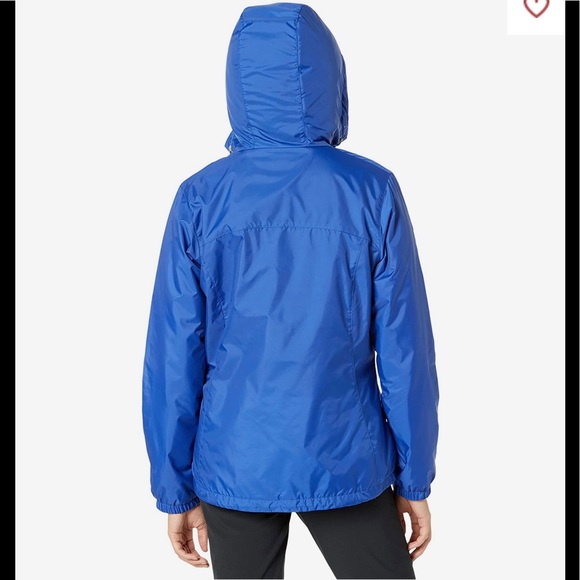 NWT Women’s Small Columbia Switchback™ Sherpa Lined Waterproof Jacket Vivid Blue - Picture 2 of 15
